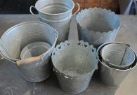 zinc containers and buckets