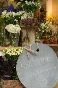 large zinc blackboard