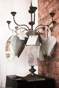 zinc candelabra
